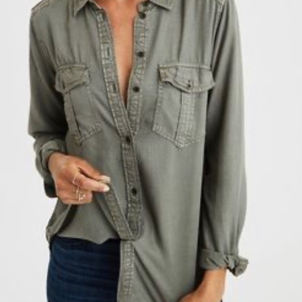 American eagle women’s flannel